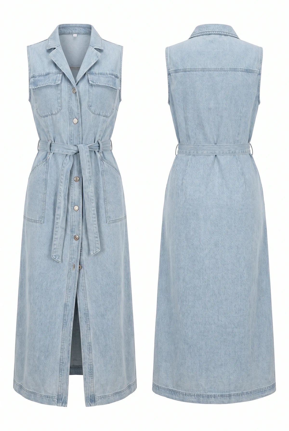 Robe longue en jean Lola