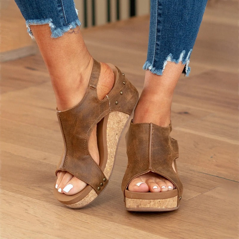 – Sommersandalen aus Leder
