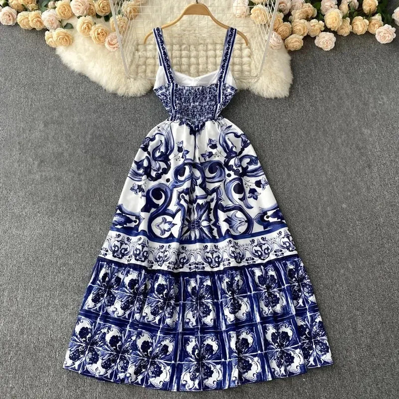 Valentina Rossi Majolica Maxi Dress