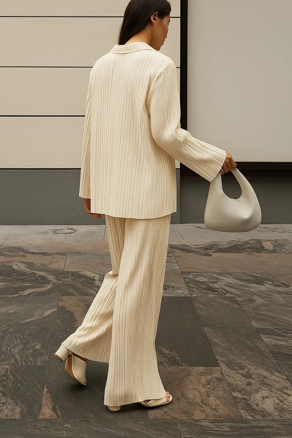 Benah | Elegant Pleated Lounge Set