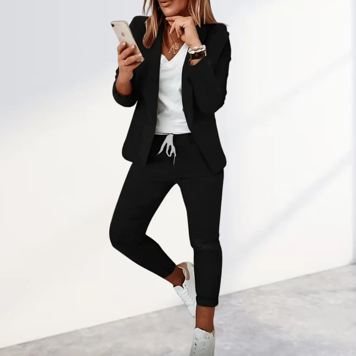 Stylisches Blazer & Hosen-Set