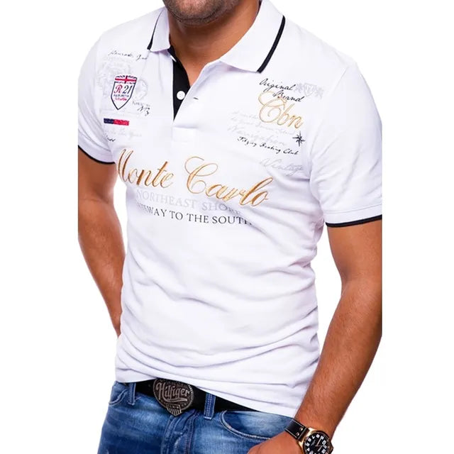 Stylische Herren Polo