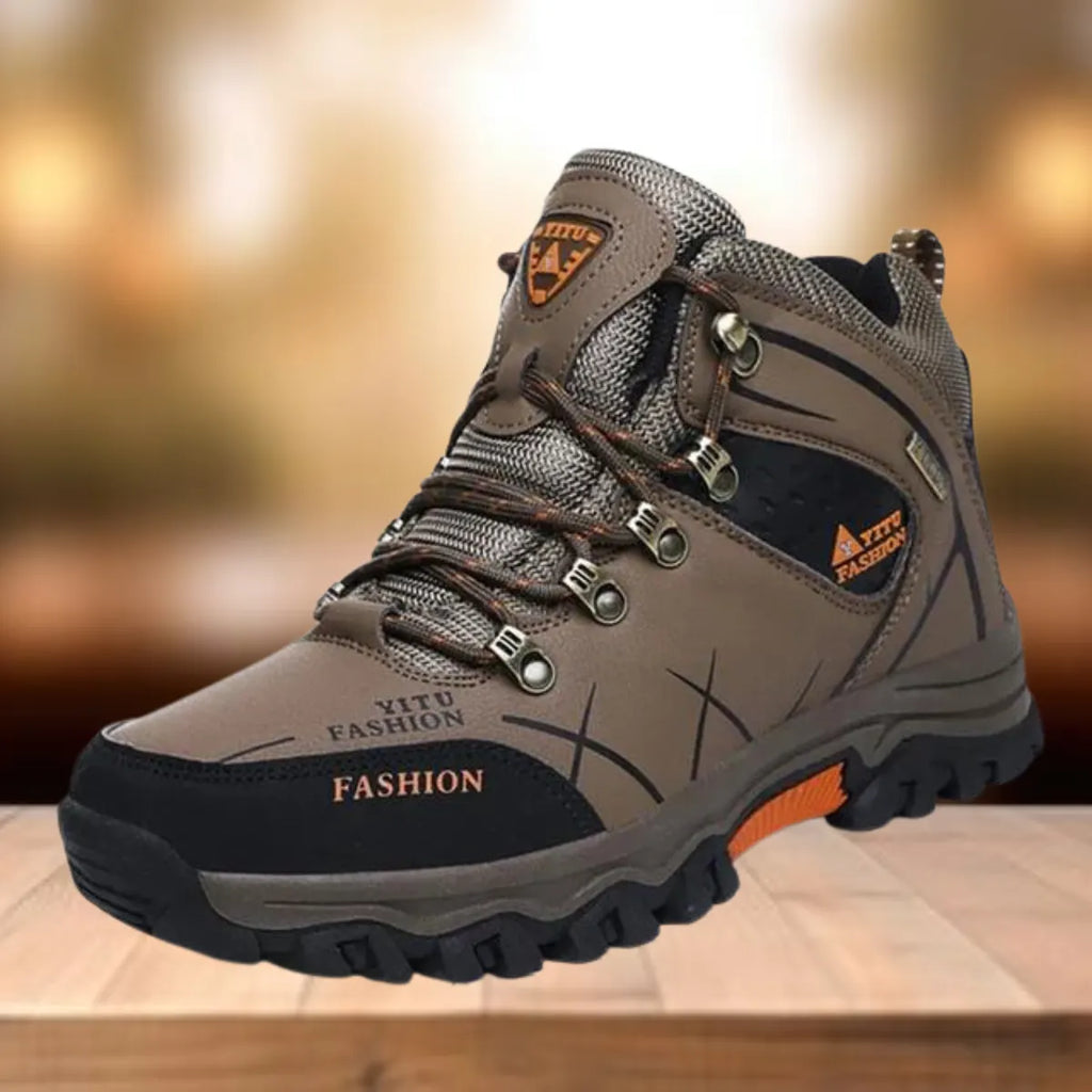 Wasserdicht Vegan Leder Trekkingschuhe Herrenschuhe