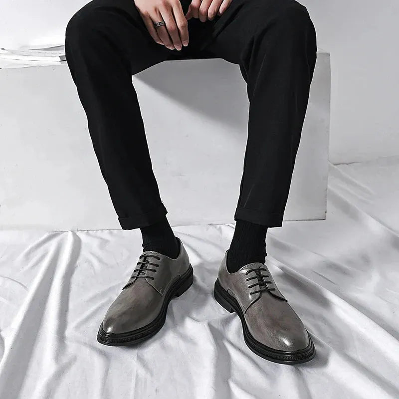 Handgefertigte Oxford Schuhe Für Männer