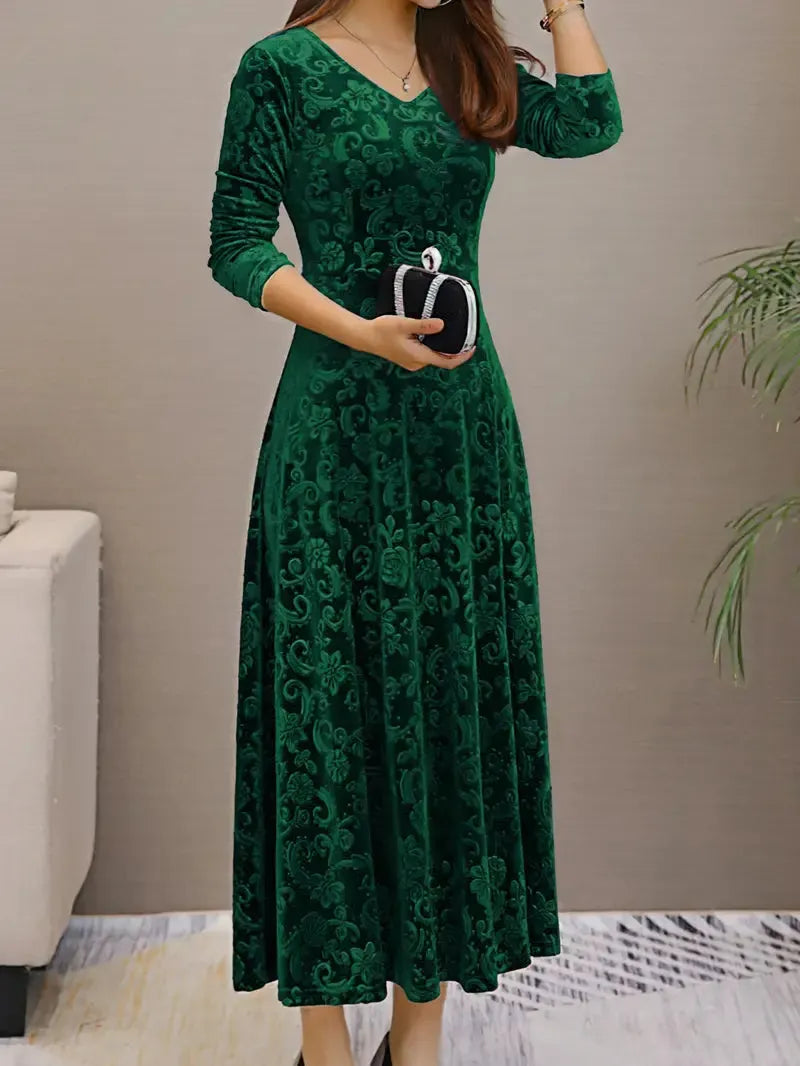 - Elegantes ausgestelltes A-Linien-Kleid