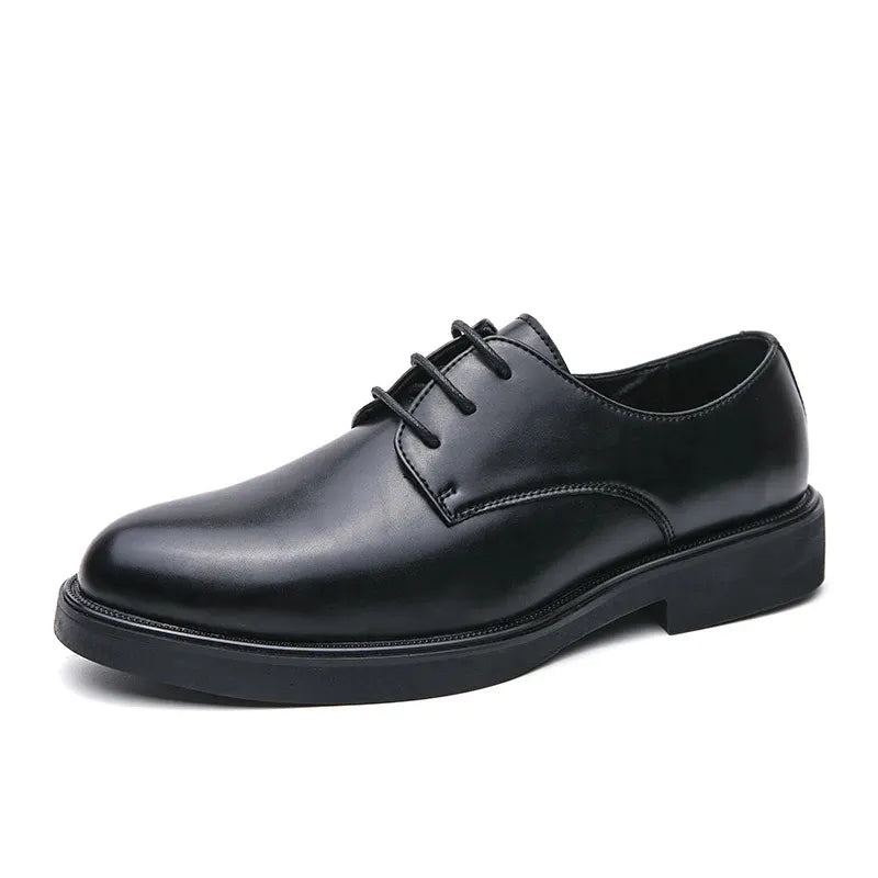 Elegante Herrenschuhe Aus Leder Mit Schnürung Und Rutschfester Sohle