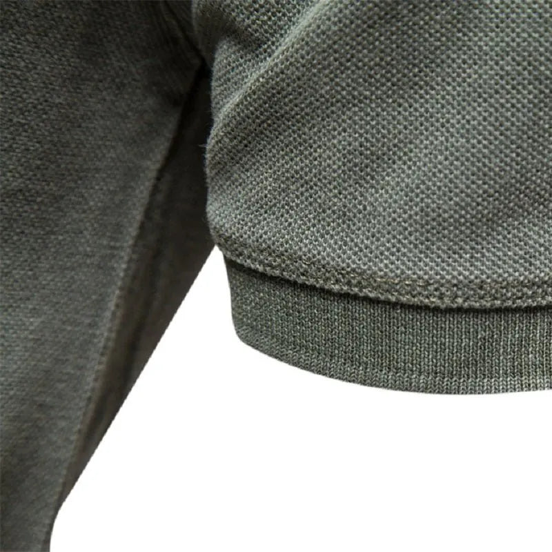 V-Ausschnitt Polo