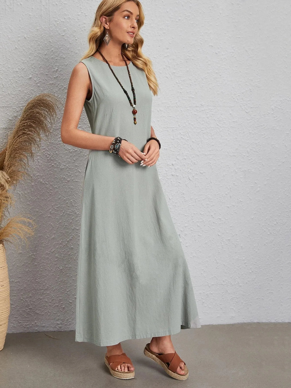 Vestido Longo Casual Emilly