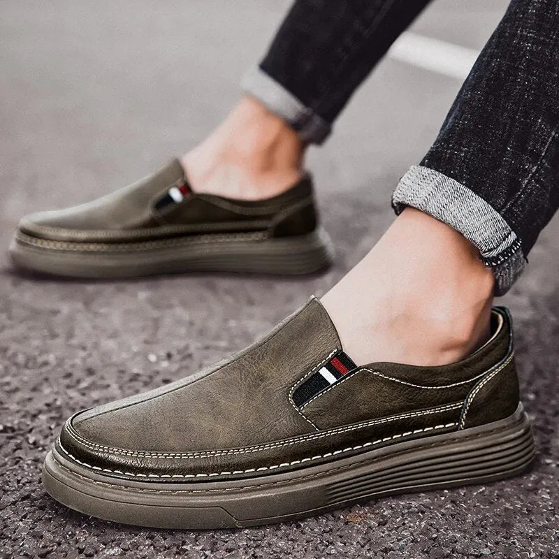 - Flache Sohle Loafers