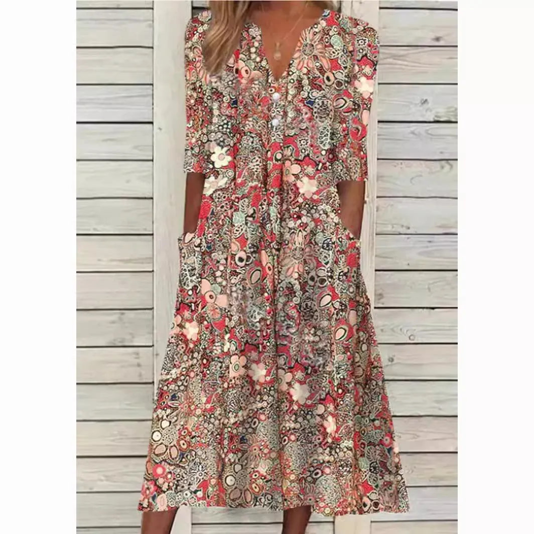 Elegantes Sommerkleid