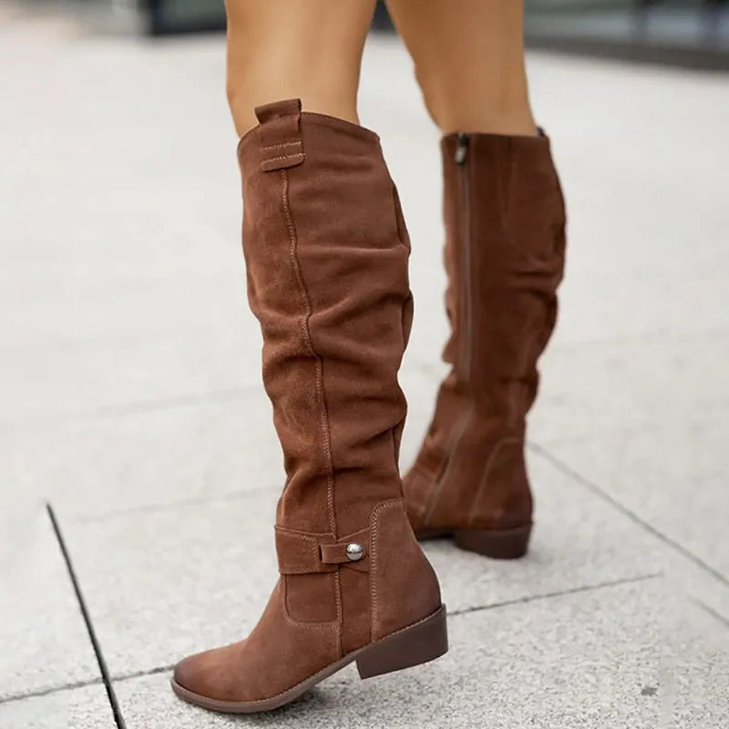 Warme Wildlederstiefel - Kuschelig & Stylisch