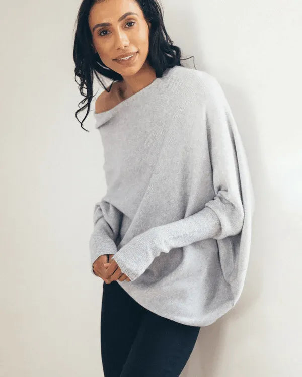 NOELLE | Stijlvolle Off Shoulder Dames Trui – Losvallend, Vrouwelijk & Perfect Voor Het Najaar