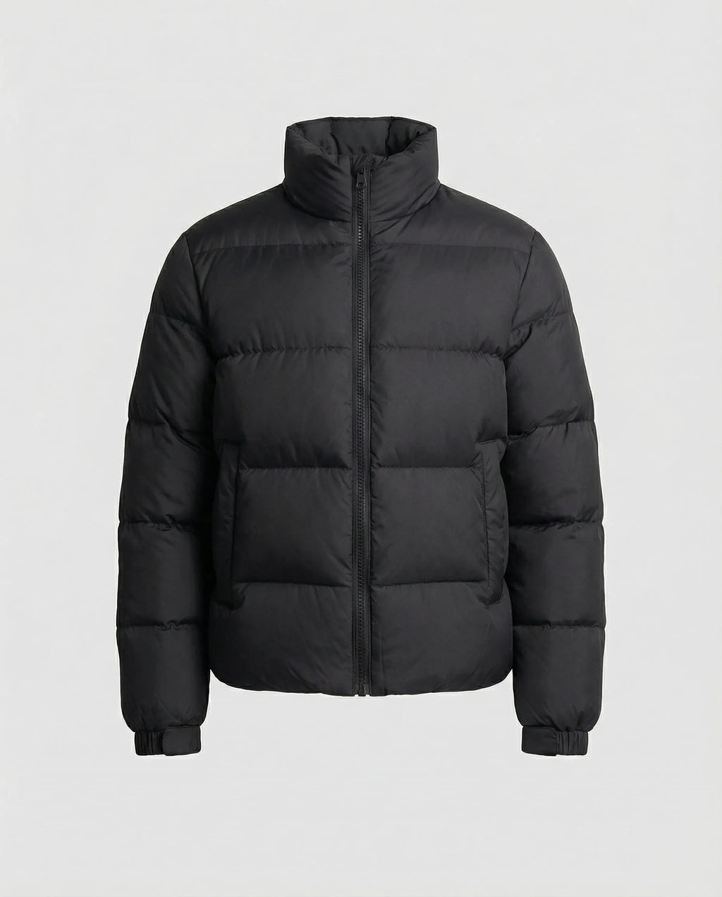 Herren Pufferjacke aus Entenfedern mit Wärme & Kapuze |