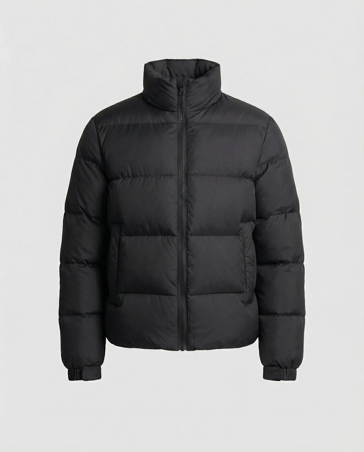 Herren Pufferjacke aus Entenfedern mit Wärme & Kapuze |
