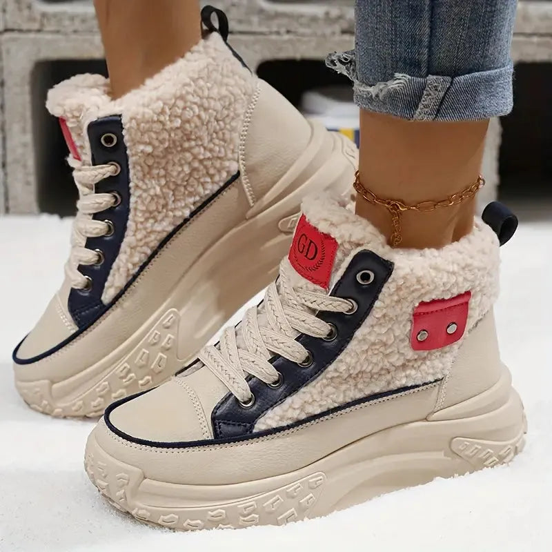 â€“ Wasserdichte PlÃ¼sch-Stiefeletten