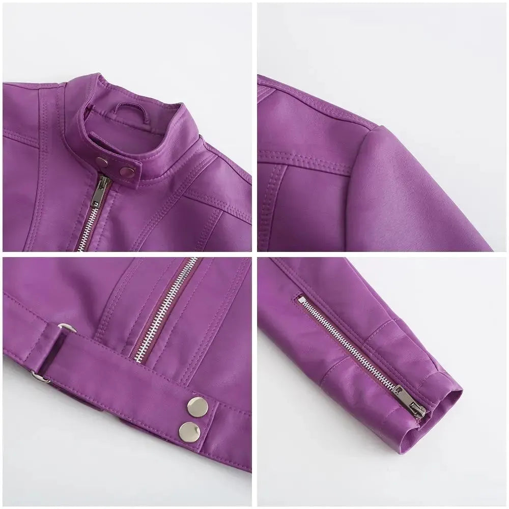 Elegante Leren Jas Voor Dames â€“ Tijdloos, Duurzaam & Comfortabel