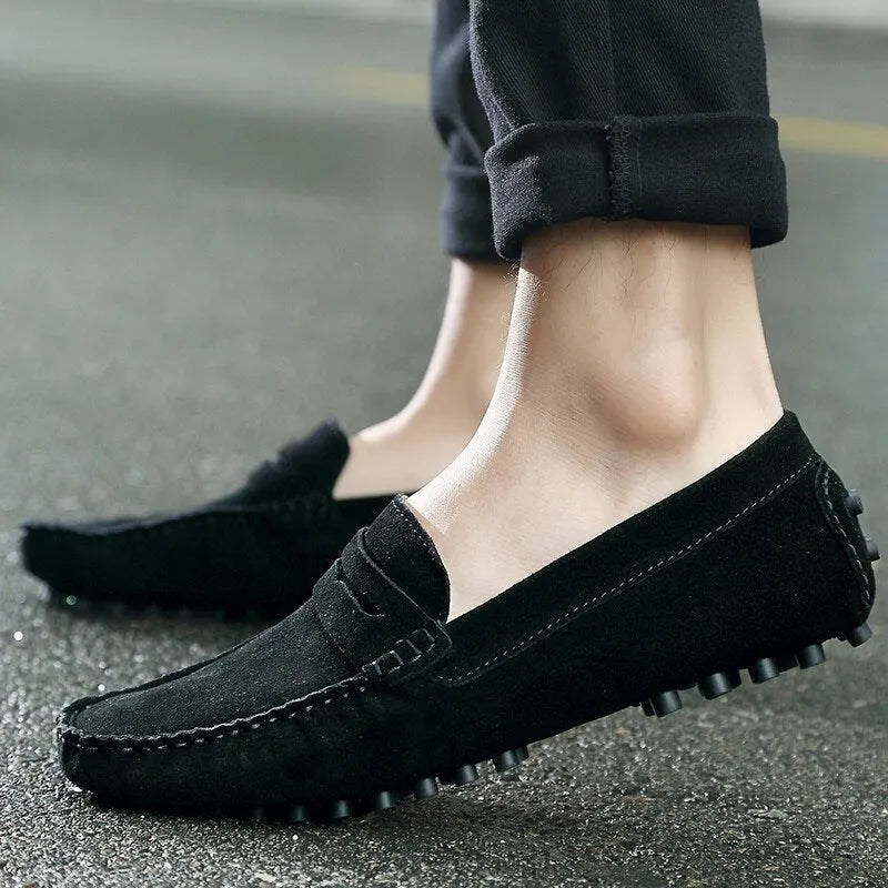 Freizeit Slipper aus Wildleder