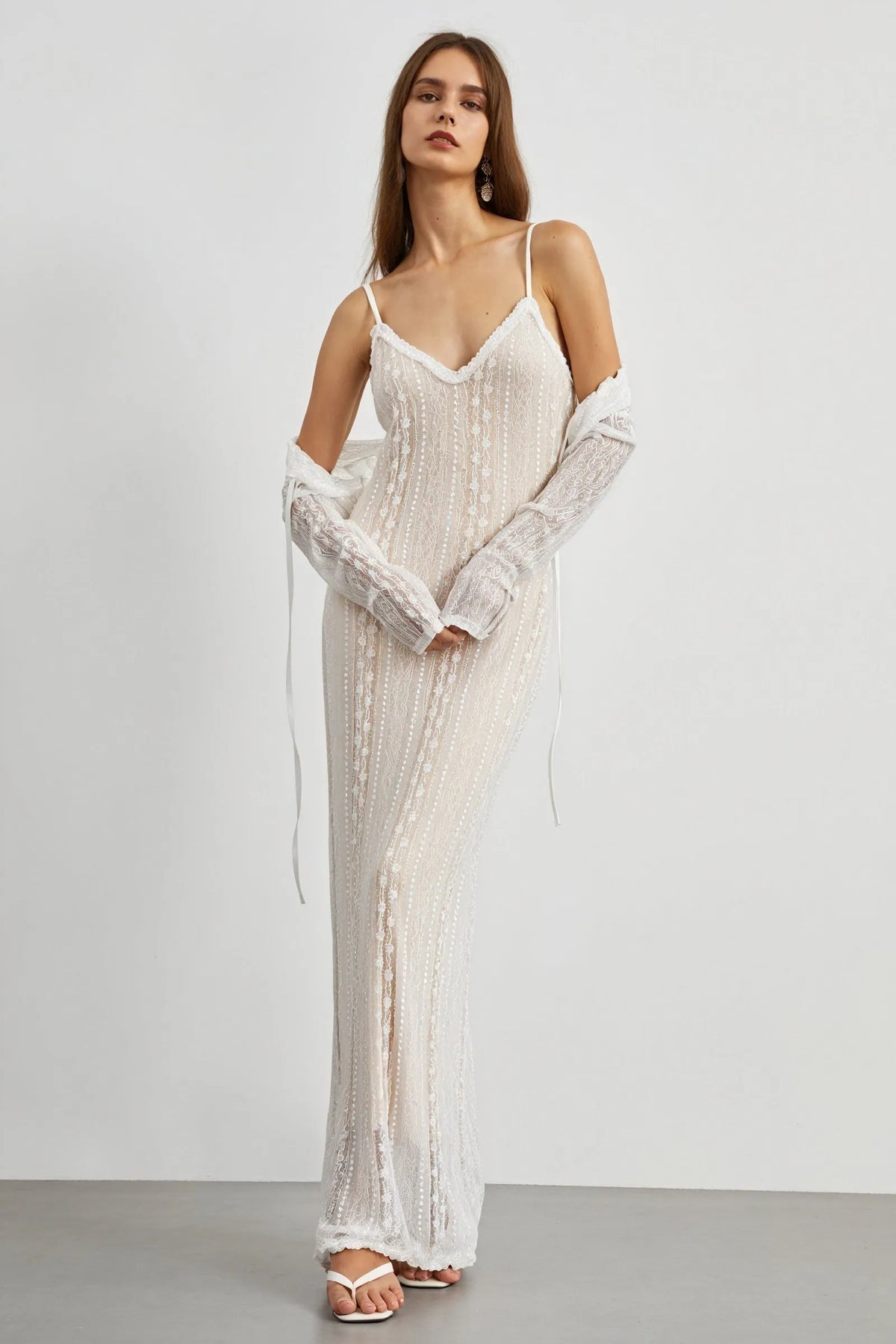 Elegantes Kleid mit Bolero-Akzent