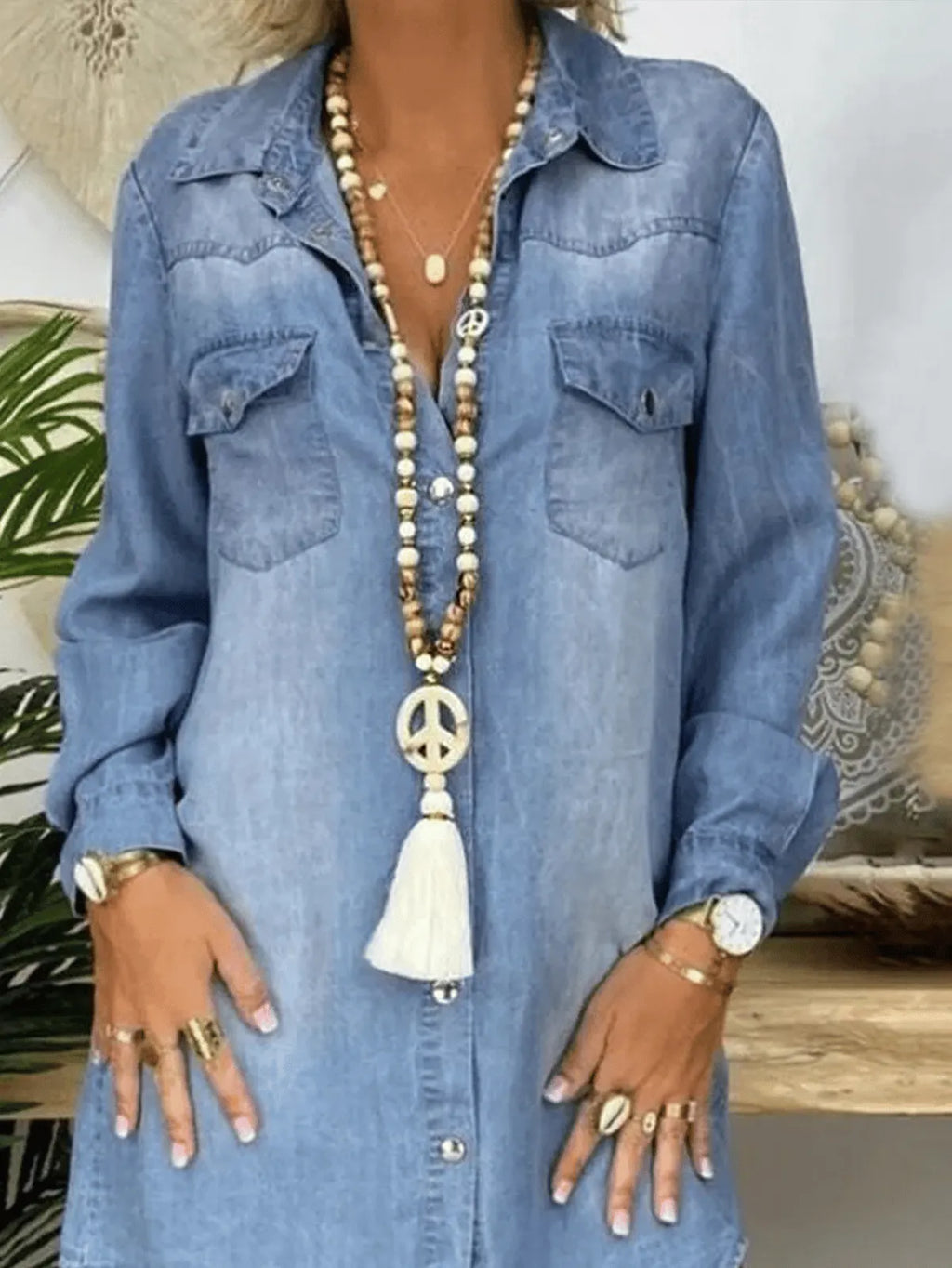 Women's Boho Tassel Necklace