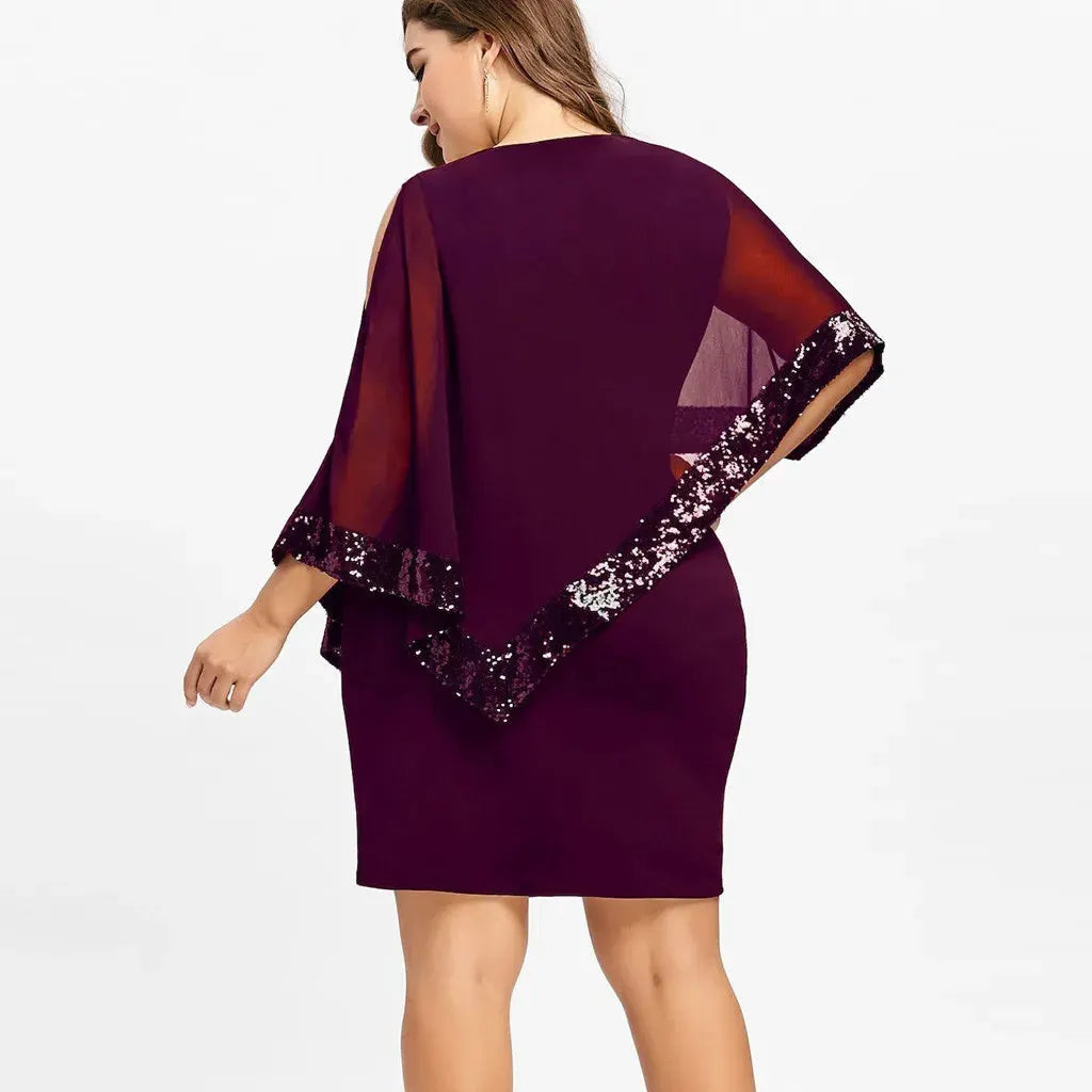 Elegante Glitterjurk | Chic, Feestelijk & Zelfverzekerd