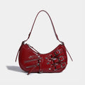 Statement Handtasche mit Schnallen Details