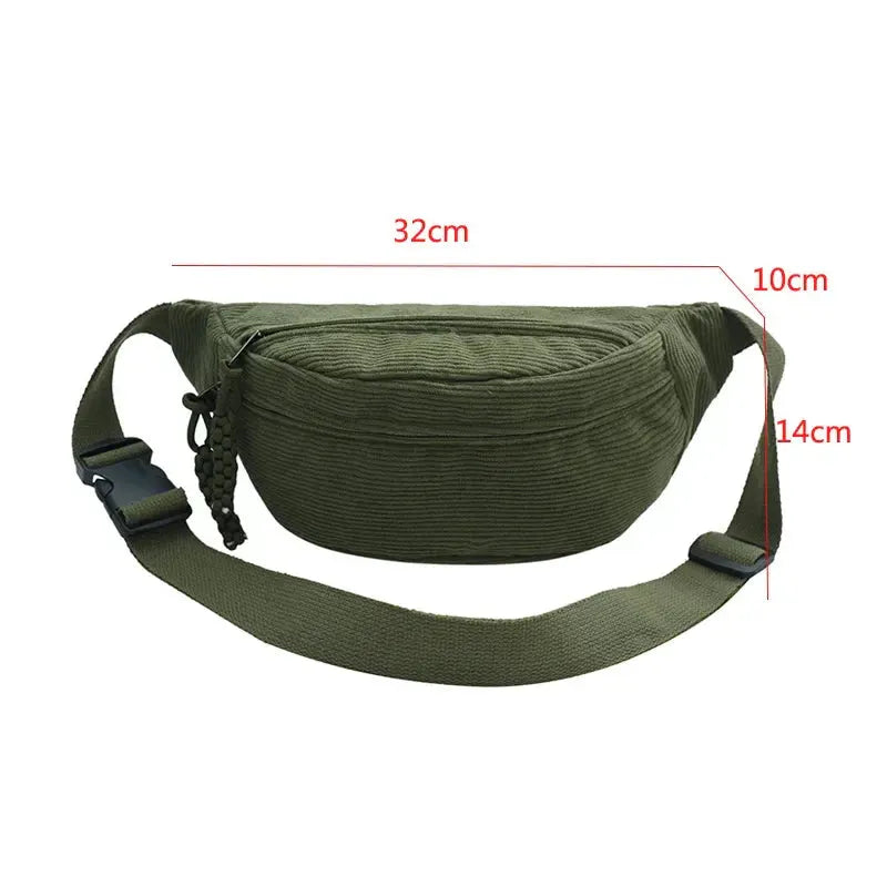 LÃ¤ssige Cordtasche FÃ¼r Damen
