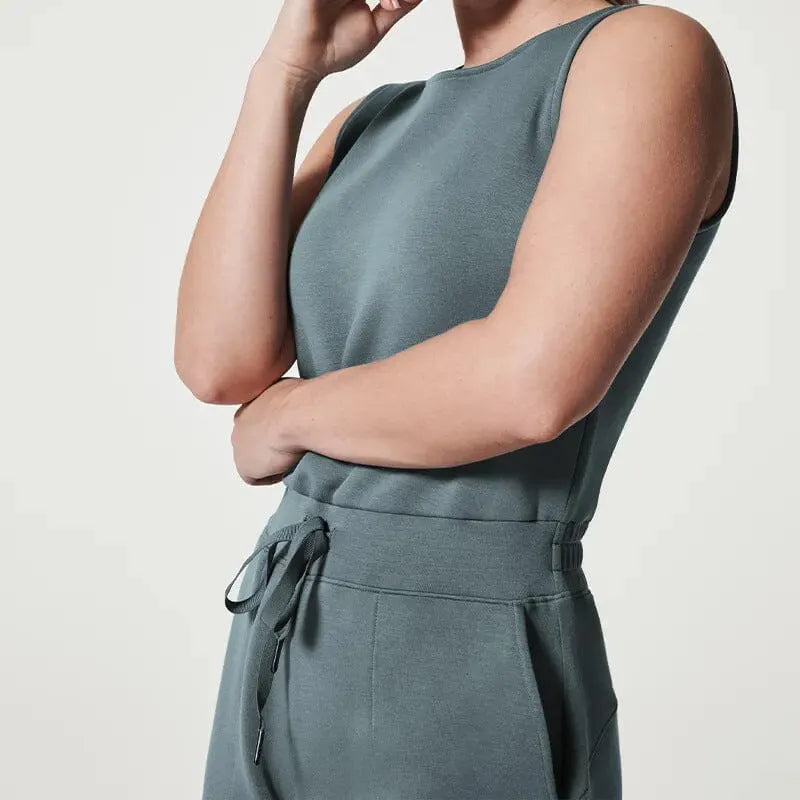 ELIN | Jumpsuit Voor Dames Met Cinch-Taille En Ultralichte Stof â€“ Luchtig, Zacht, Comfortabel