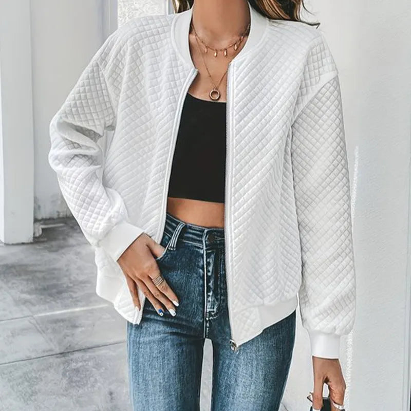 Stylische Sommer Bomberjacke