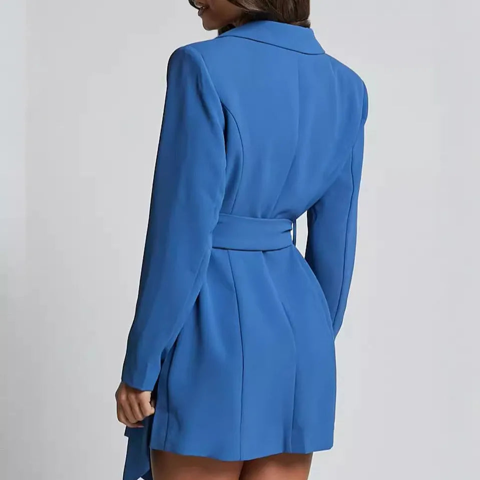 ELIANA | Getailleerde Dames BlazerJurk â€“ Elegant, Verfijnd, Tijdloos