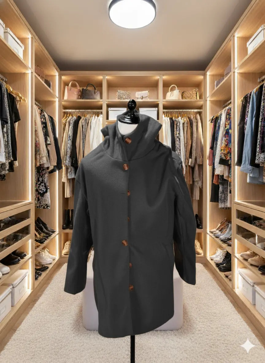 Amsterdam Eleganter Modemantel  fÃ¼r Damen (neueste Kollektion)