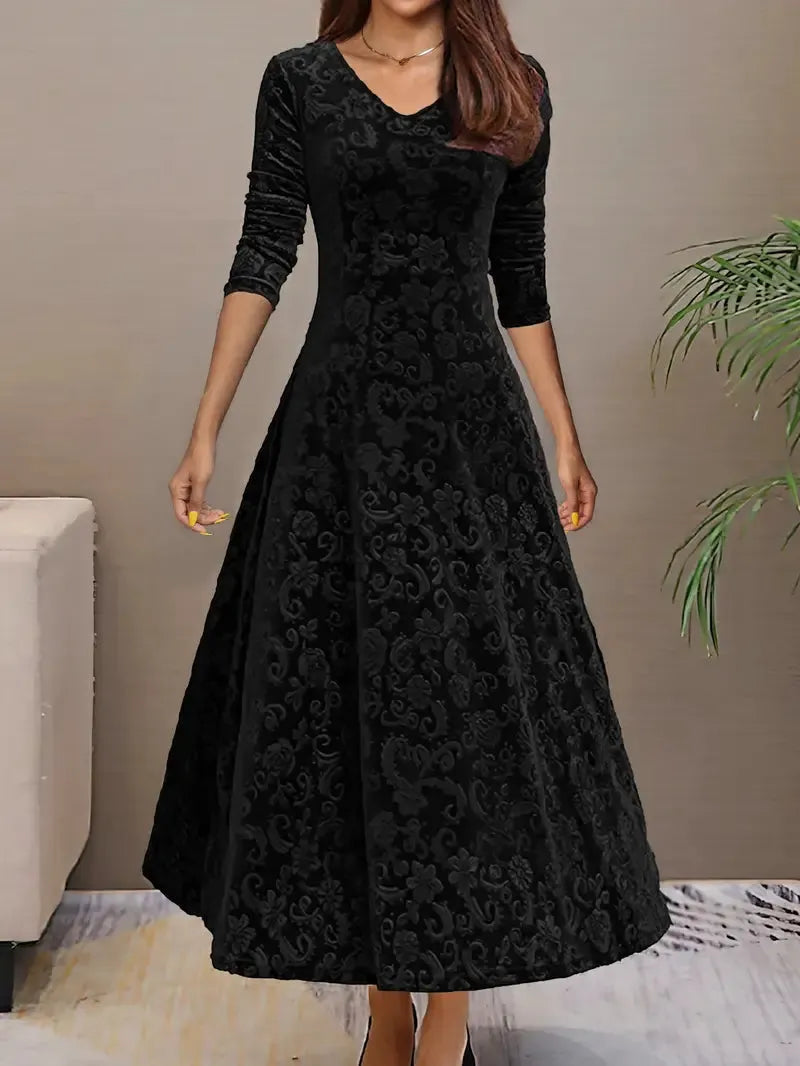 - Elegantes ausgestelltes A-Linien-Kleid