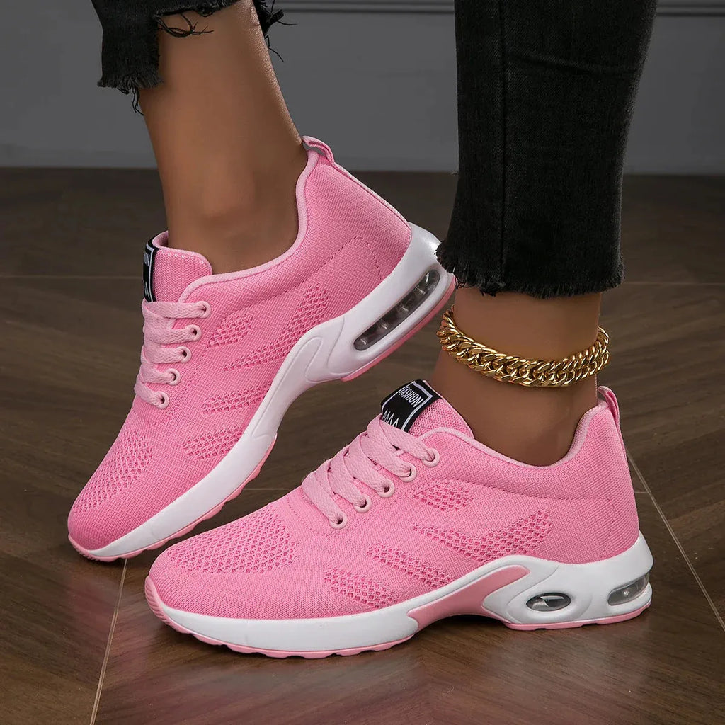 Damen Atmungsaktive Leichte WeiÃŸe Laufschuhe