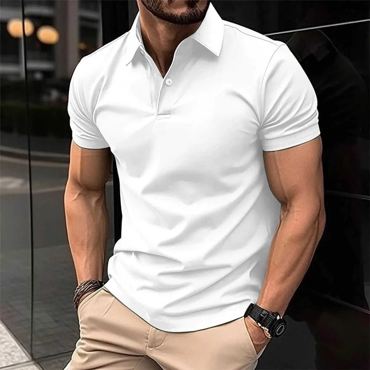 Freizeit Herrenpoloshirt