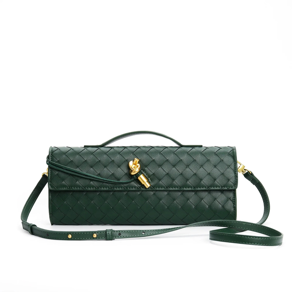 MAISA | Luxe Geweven Dames Tas Met Verfijnde Details - Chic & Stijlvol