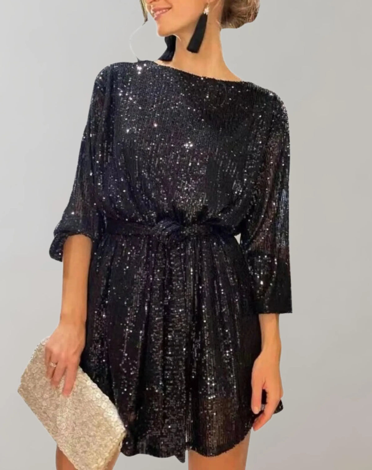 -  Glitzerndes Paillettenkleid für Damen