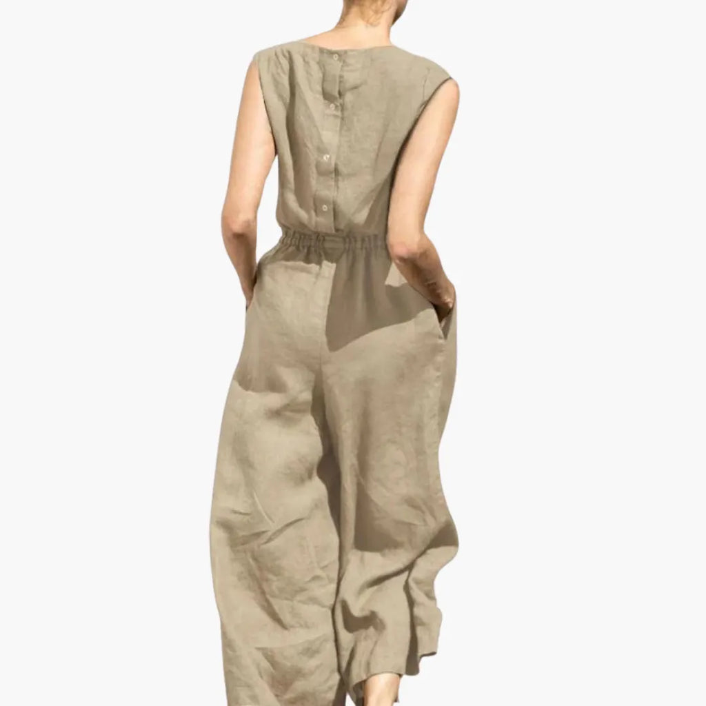 Maya | Sleeveless Casual Jumpsuit
