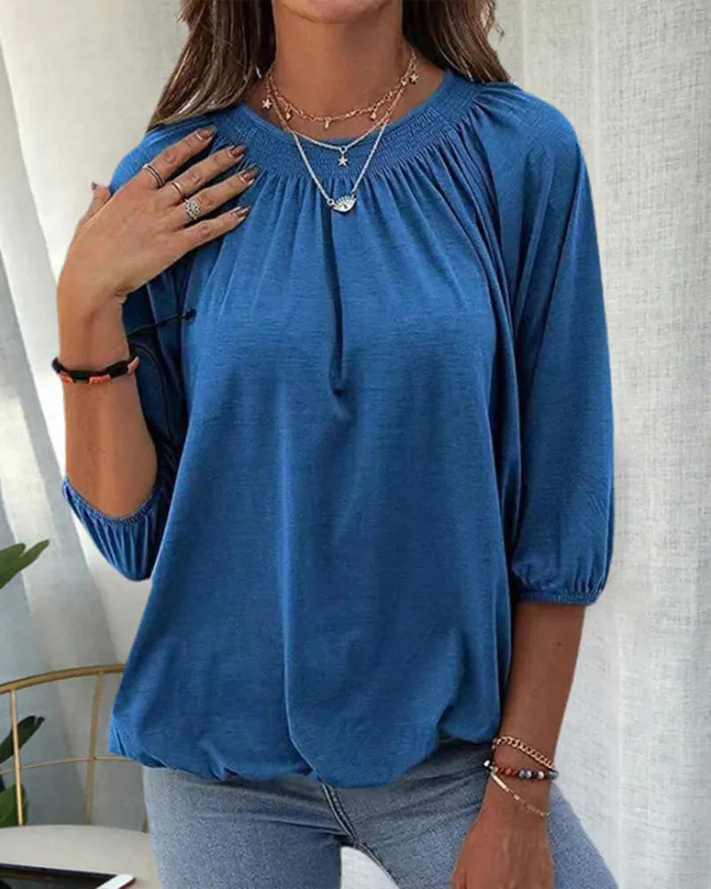 Caroâ„¢ - Schicke Bluse mit BischofsÃ¤rmeln