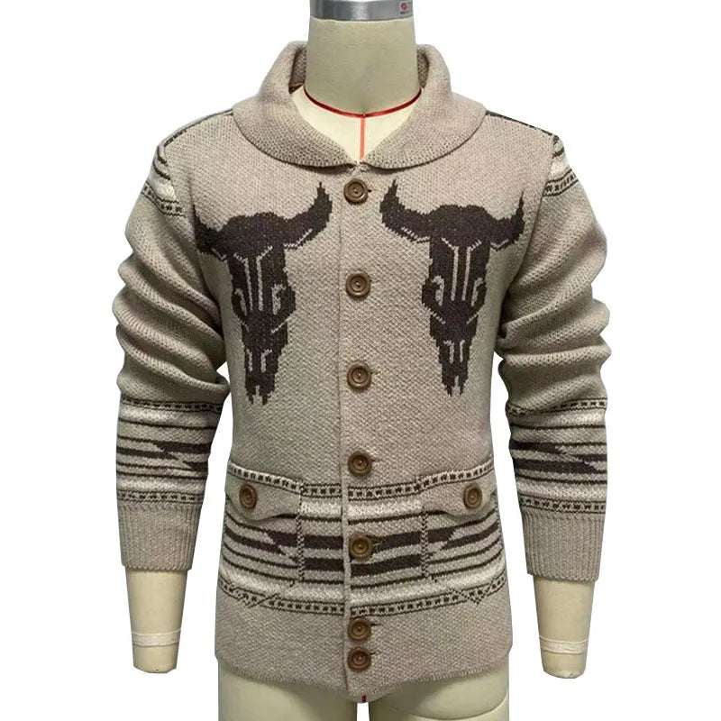 Stylische Strickjacke Für Männer