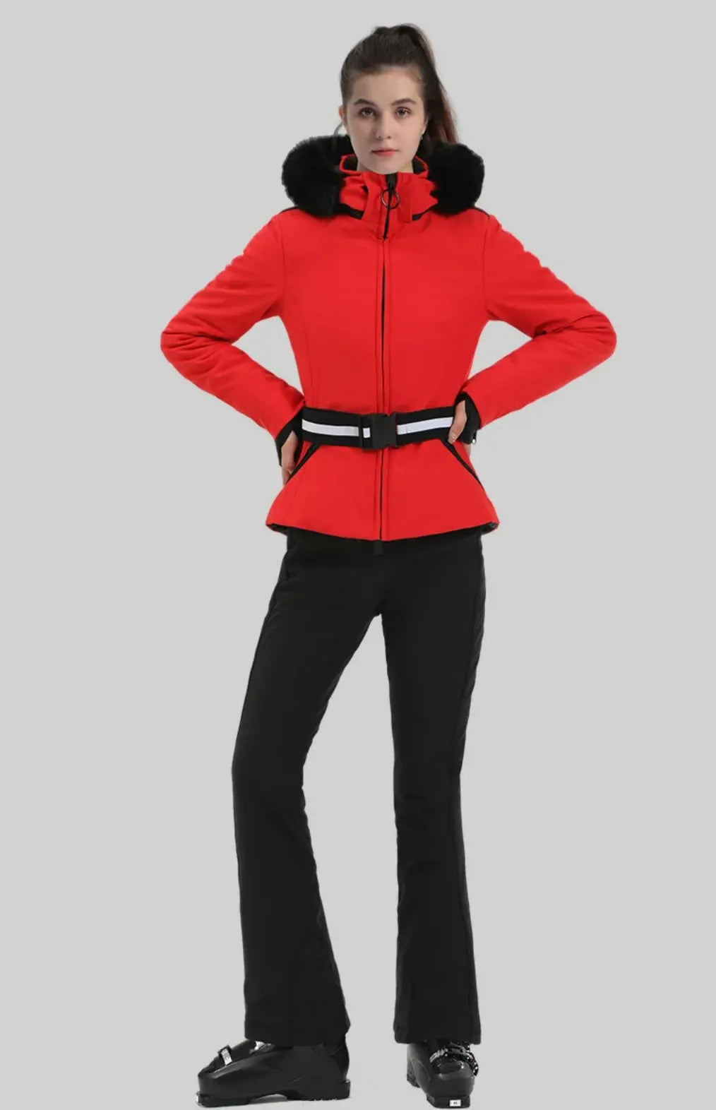 Dames Ski Jas Waterdicht & Winddicht â€“ Warm, Functioneel & Stijlvol Voor De Wintersport