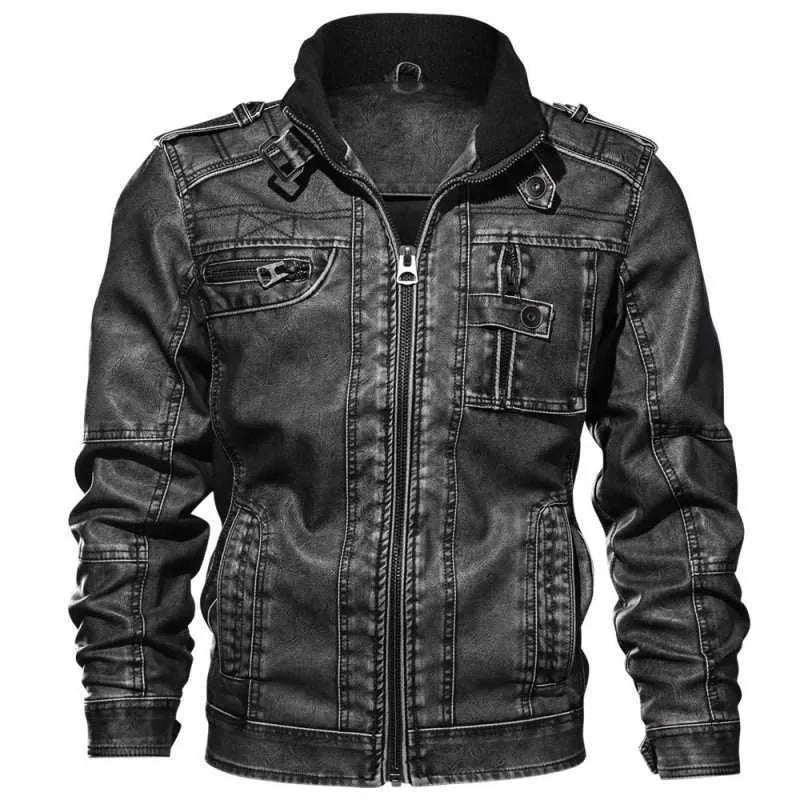 Elegante Premium Lederjacke Für Herren