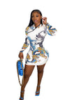 Long Sleeve Bodycon Mini Dress