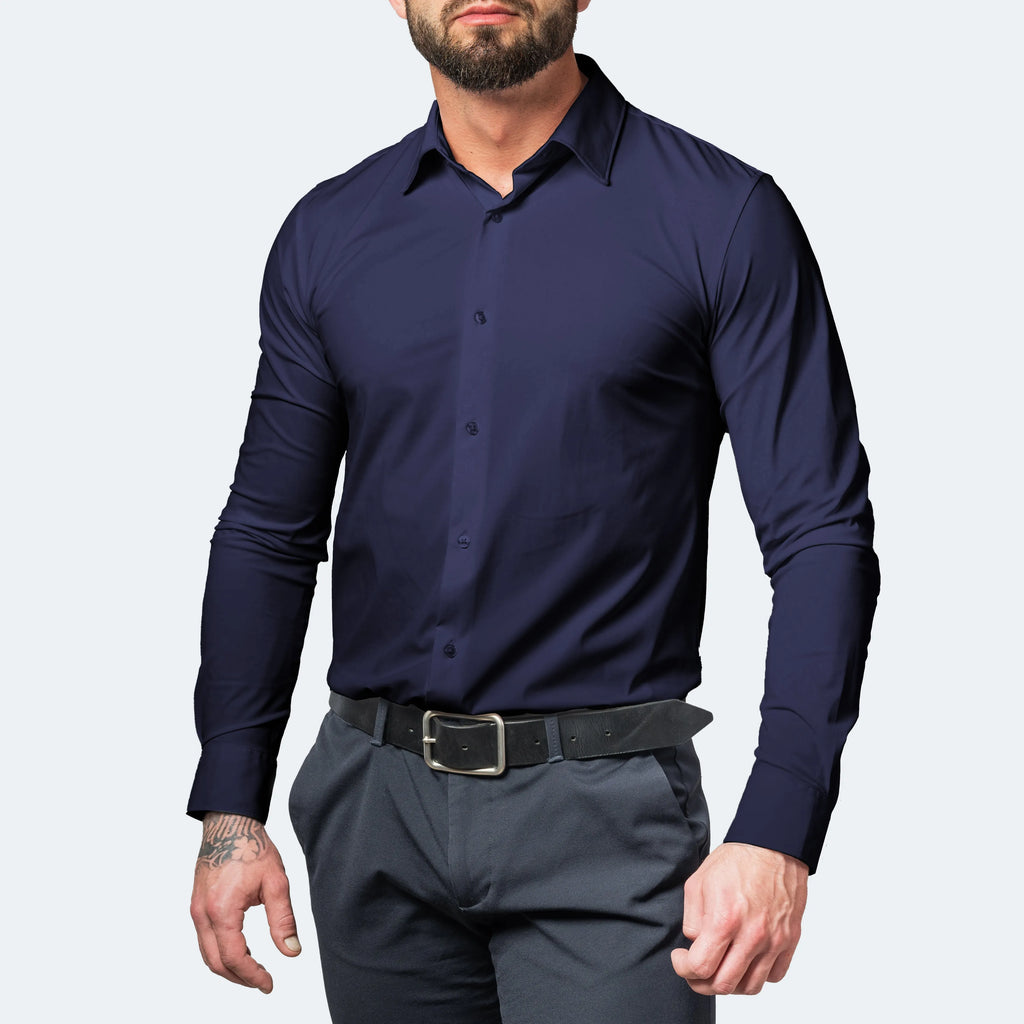 Komforthemd Knitterfrei Stretch