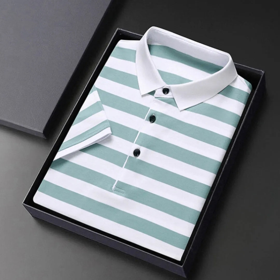 Stripe Polo Shirt