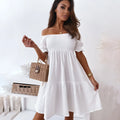 Sommerliches Kleid mit A-Linien-Schnitt