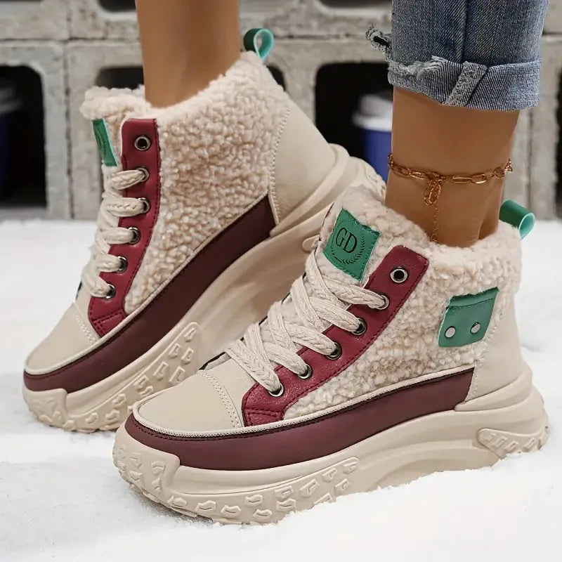â€“ Wasserdichte PlÃ¼sch-Stiefeletten