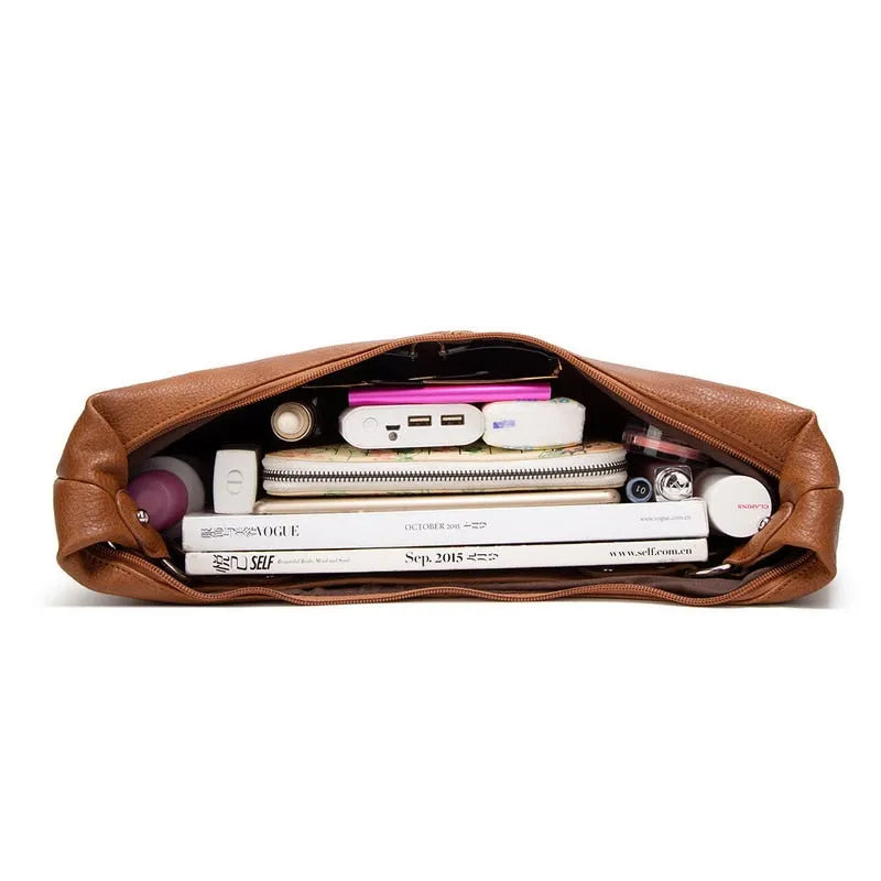 NOVA | Dames Hobo Schoudertas – Stijlvol, Ruim & Perfect Voor Elke Dag