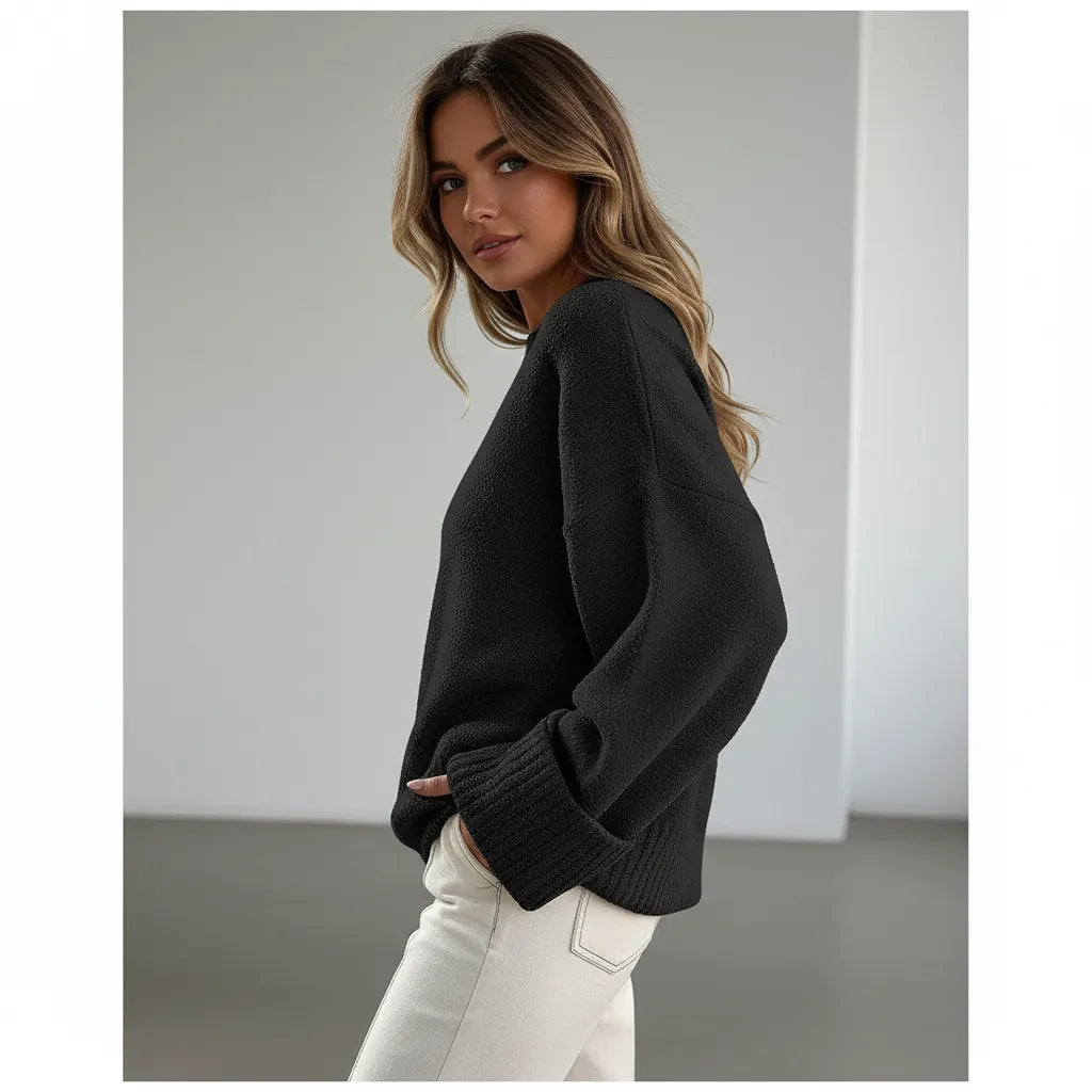 Yasmin Zeitloser Oversize Strickpullover