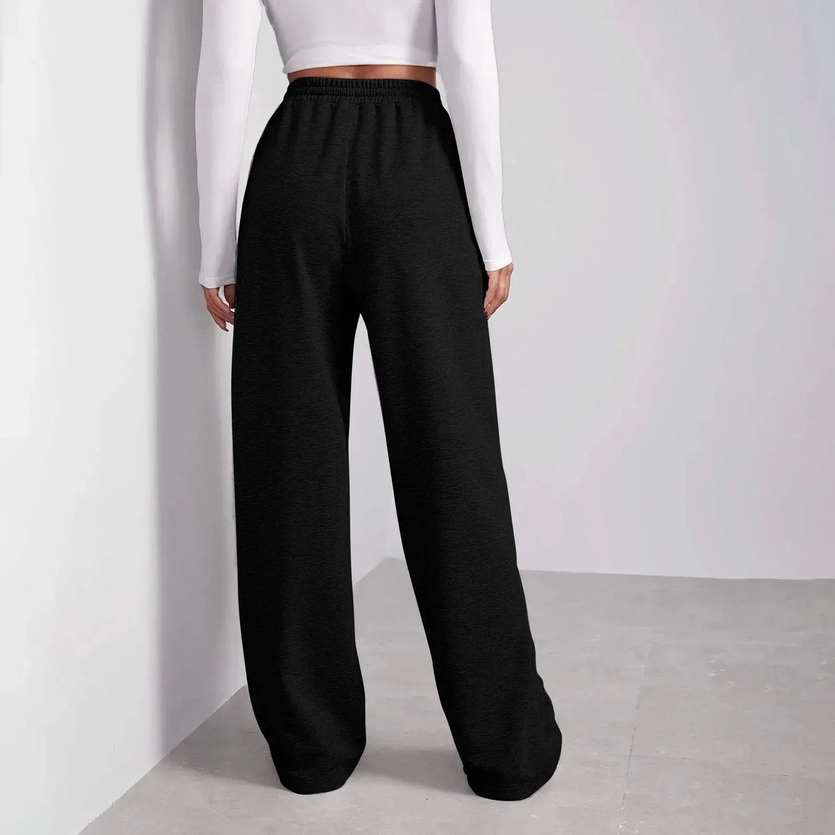 Alina | Casual High Waist Wide-Leg Jogging Pants