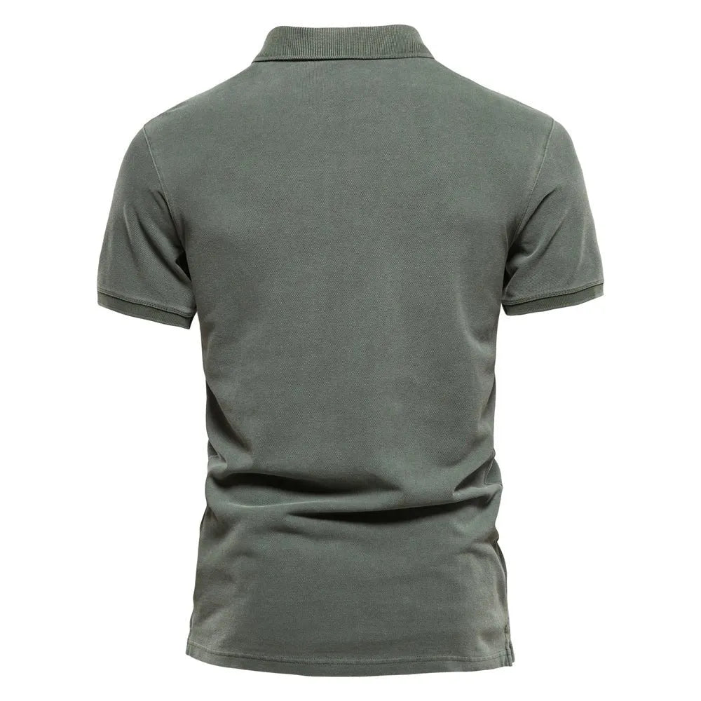 V-Ausschnitt Polo