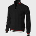 Stilvolle Herrenpullover Mit Halben Reißverschluss